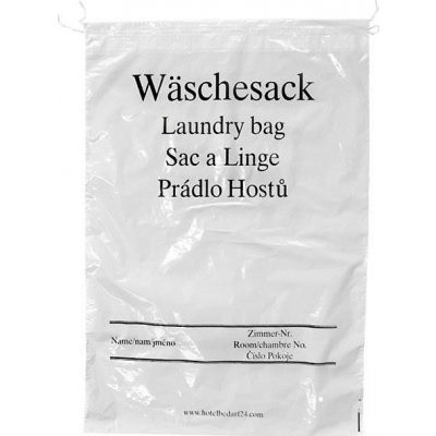 Sáček na prádlo hostů stahovací 38x54cm | Hotelová kosmetika Sáček na prádlo hostů stahovací 38x54cm | Hotelová kosmetika